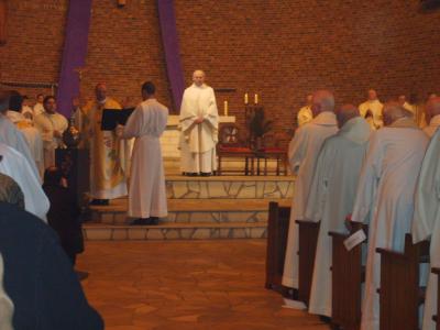 C�l�bration de la Messe Chrismale par notre Ev�que Jean-Paul Jaeger 